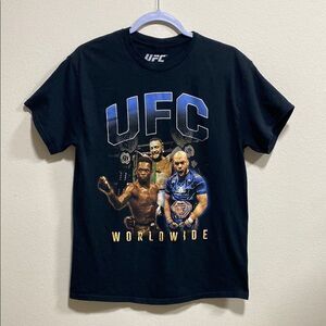 UFC Worldwide MMA Graphic Tee | Conor McGregor Israel Adesanya Size M